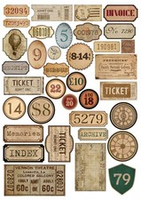 Ausschneidebogen-Bastelpapier-