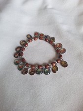 Besonseres Heiligen Armband - Ikonen - Madonna - Maria - Holz