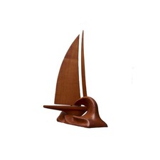 Dekorative Yacht, Segelschiff