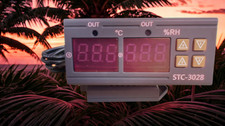 Digitaler Temperatur- und Luftfeuchtigkeitsregler STC-3028