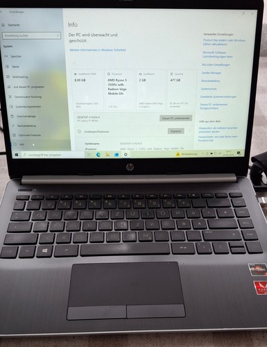 Laptop dk0101ng ryzen - hp, 14-dk0101ng