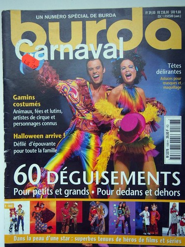 Burda carnaval e588 - burda, over