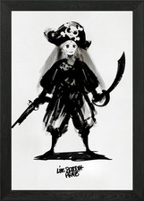 Kleiner Boudha Pirat gerahmtes