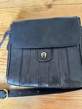Etienne Aigner/ Ledertasche/ Damen/ Schwarz