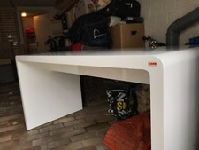 Kare Design Schreibtisch Funktional Eleganz im Retro Look 180 x 76 x 85