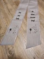 Trauerschleife Kranzschleife Grabschleife Beerdigung Trauerband Pusteblume