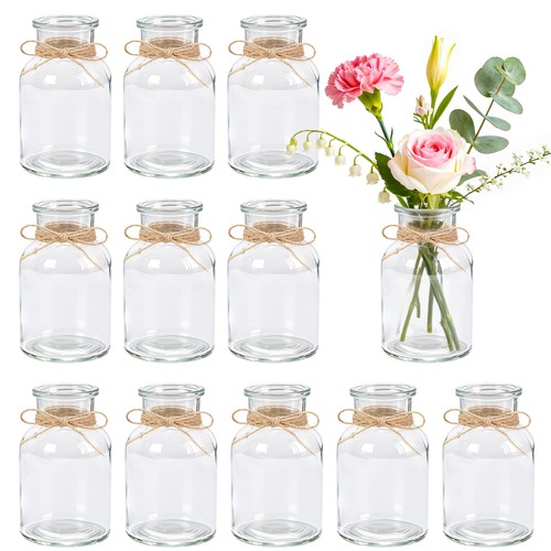 Blumenvase tischdeko glasvase - blumenvase,