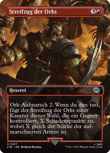 Mtg herr der ringe streifzug - der,