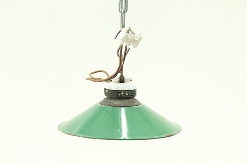 Alte emaille lampe - emaille,