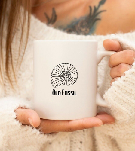 Alter fossil kaffeebecher - alter,