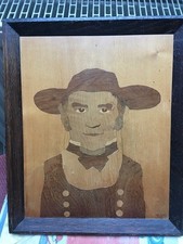 Intarsien Bild von Eugéne Noack