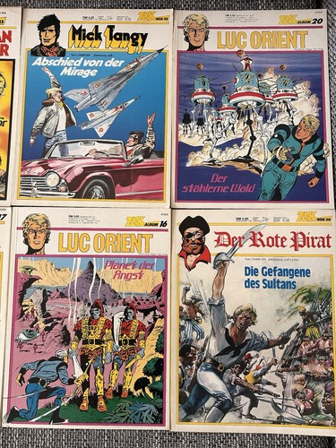 Zack box alte comic - zack, sammlung
