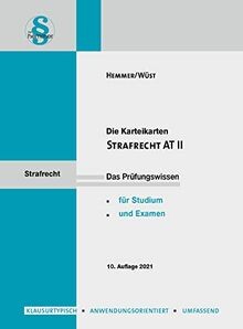 Karteikarten strafrecht ii - strafrecht, at