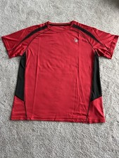 SHAMP Sport, Fitness, Funktionsshirt u. Hose, rot/scwarz , Größe L Guter Zustand