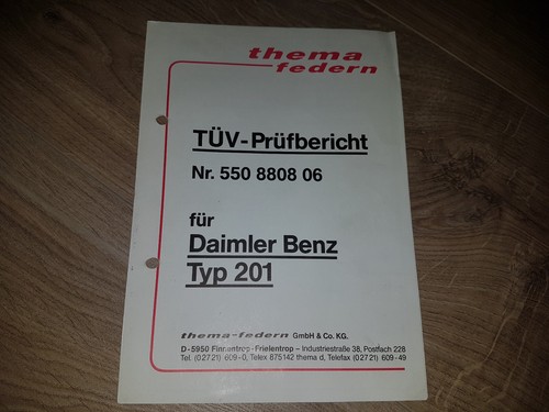 Abe gutachten federn fahrwerk - abe,