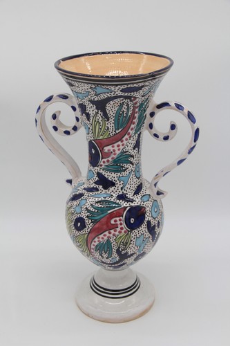 Große keramik ton blumenvase - große,