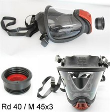 MSA Ultra Elite Vollgesichtsmaske – Atemschutz mit Anschluss M45x3 / Rd 40