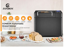EONBON 17-in-1 Brotbackautomat Edelstahl, 710W Brotbackmaschine