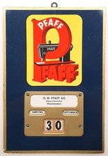 PFAFF Nähmaschinen Reklame