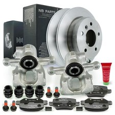 Bremssättel Bremsscheiben Bremsbeläge hinten für Mercedes-Benz A-Klasse W168