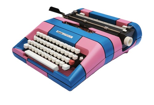 Pop art schreibmaschine - -,