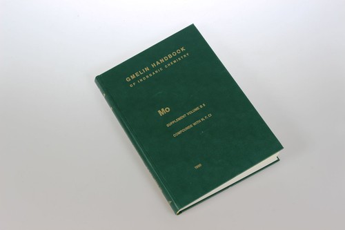 Gmelin handbook inorganic - handbook, of