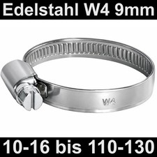 Schlauchschellen edelstahl - schlauchschellen, a2