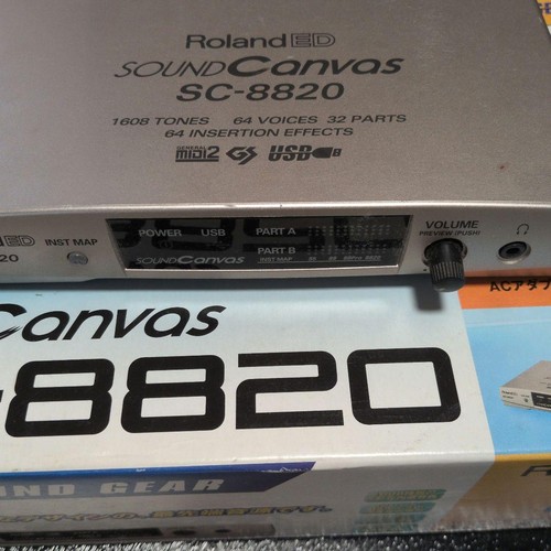 Roland 8820 sound canvas - sc-8820,