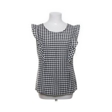 Taifun, Top, Größe: 36, Schwarz/Weiß, Baumwolle/Polyester, Karo, Damen -7vw