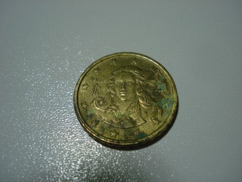 Cent münze 2002 italien - 10,