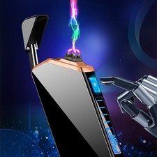 Feuerzeug Elektrisch Arc Plasma Lighter USB Lichtbogen Sturm Aufladbar Winddicht