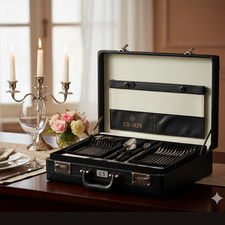 London 72-teiliges Edelstahl