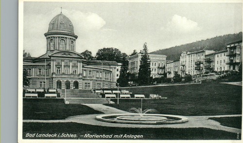 Bad landeck schles - ak*,