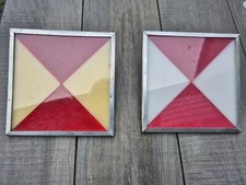 2 alte Zugschluss-Signale