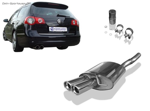 Fox sportauspuff passat 3c - vw,
