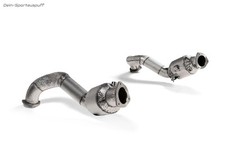 Akrapovic Titan Link-Pipe Set inkl. Sport-Kats Porsche 718 Cayman GT4 RS