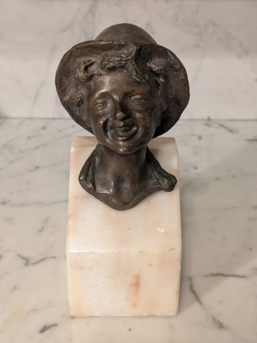 Bronzebüste junger - bronzebüste,