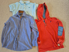 Top 3 x Kapuzenpulli Hemd Hilfiger Marc o Polo Gr. 140 Junge Bekleidungspaket