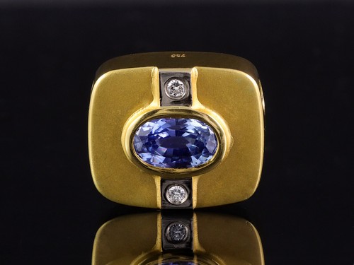 Attraktiver saphir brillant - saphir,