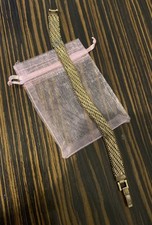 Vintage antik glatt geflochten