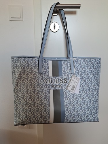 Guess shopper hellblau neu mit - shopper,