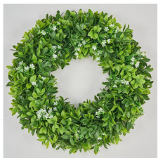 Künstlicher Buchsbaumkranz 56
