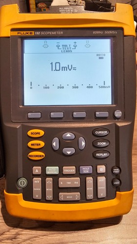 Fluke 192b 500 60 mhz - fluke,