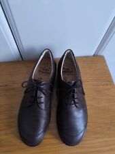 Finn Comfort Damen Glattleder Halbschuhe Schnürschuhe in Braun Gr. 39