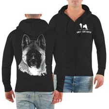 Kapuzenjacke American Akita Dogs Rasse japanischen Begleithunde Jagd S - 8XL
