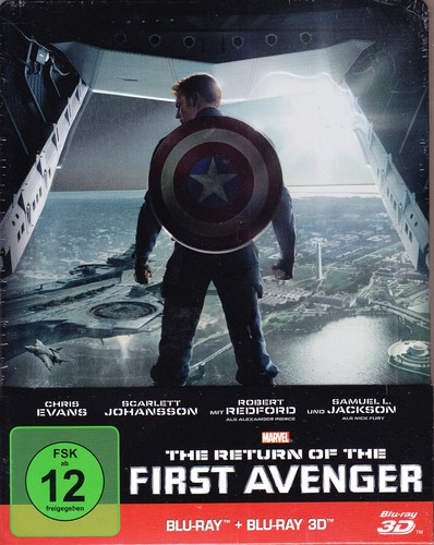 Blu ray steelbook captain - 3d@2, blu-ray@steelbook@captain