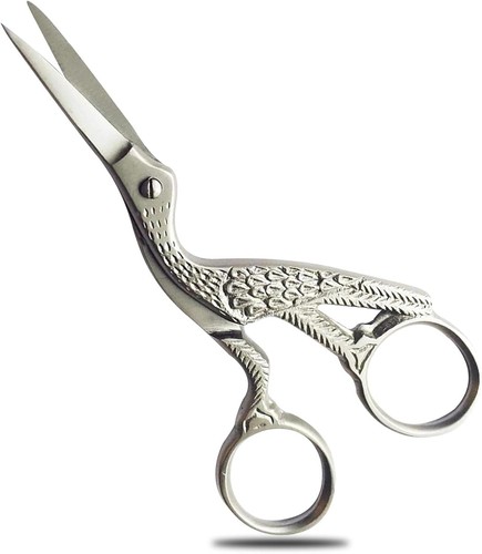Mini storch stickschere - storch,