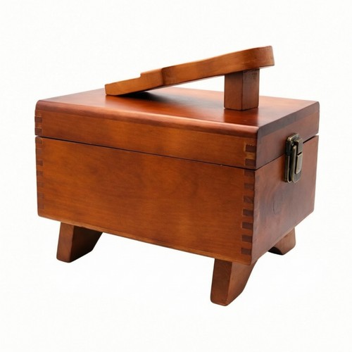 Schuhputzkiste aus holz - schuhputzkiste,