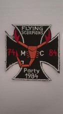 Patch MC Flying Scorpions  Aufnäher biker rocker kutte Motorradclub