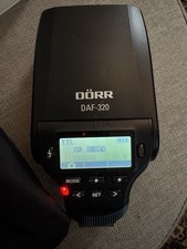 Blitzgerät TTL Doerr DAF-320 mit LED Einstelllicht für Nikon Digitalkamera SLR
